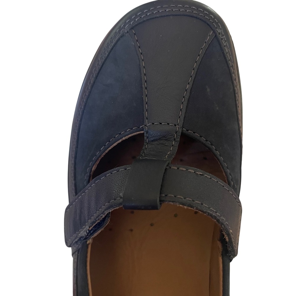 Hotter Comfort Concept Leather Mary Jane Shoes Comfort Walking Black US 7 - Picture 5 of 13